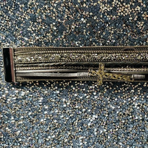 MAURICES MULTI-STRAP LEATHER BRAIDED  BRACELET ~
OSFM - Picture 12 of 13